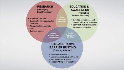 FIGURE 5. The OTI Initiative’s action teams and their priorities.