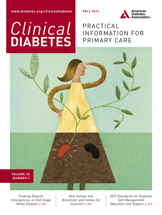 Clinical Diabetes Cover Image for Volume 35, Issue 4