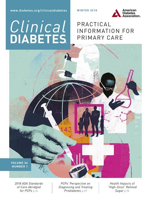Standards of Medical Care in Diabetes—2018 Abridged for Primary Care