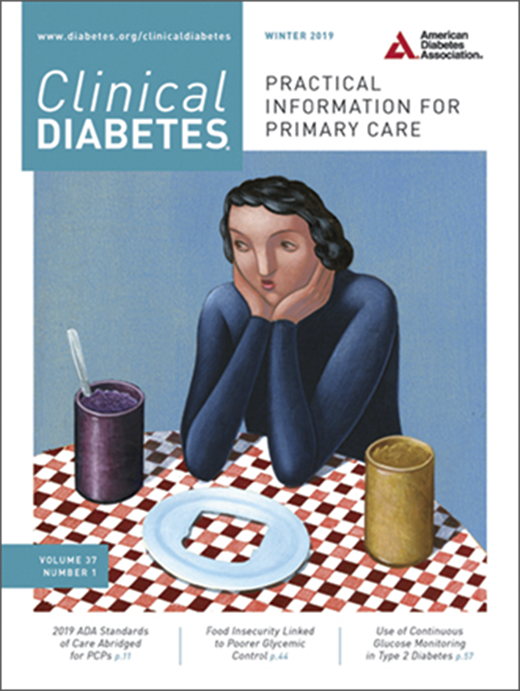 Clinical Diabetes Cover Image for Volume 37, Issue 1