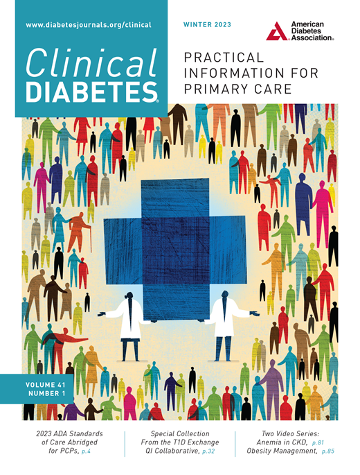 Clinical Diabetes Cover Image for Volume 41, Issue 1