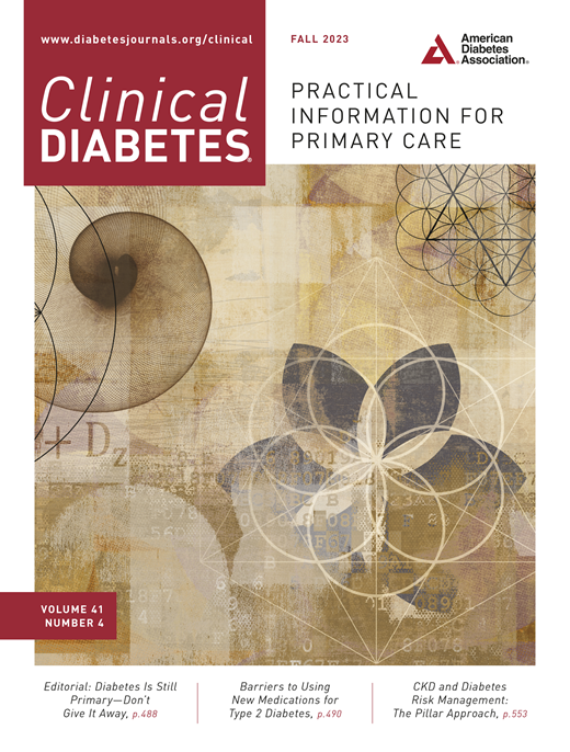 Clinical Diabetes Cover Image for Volume 41, Issue 4