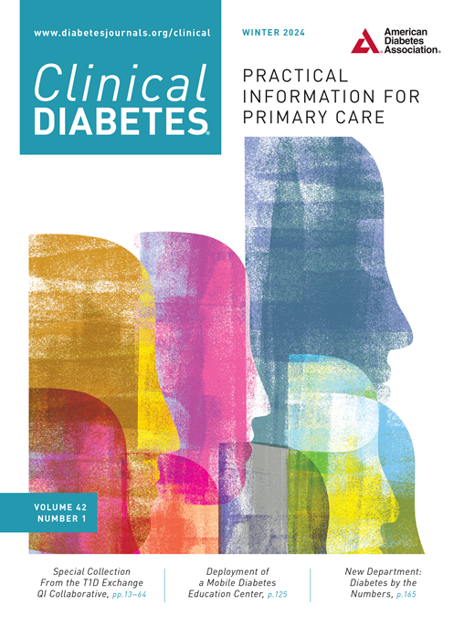 Clinical Diabetes Cover Image for Volume 42, Issue 1