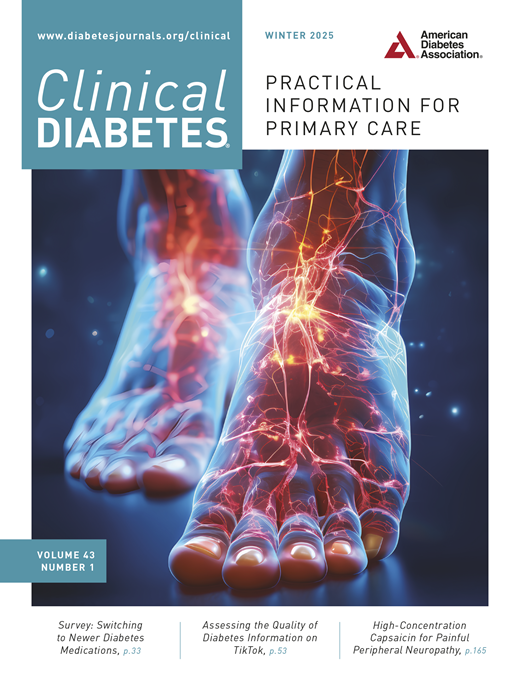 Clinical Diabetes Cover Image for Volume 43, Issue 1