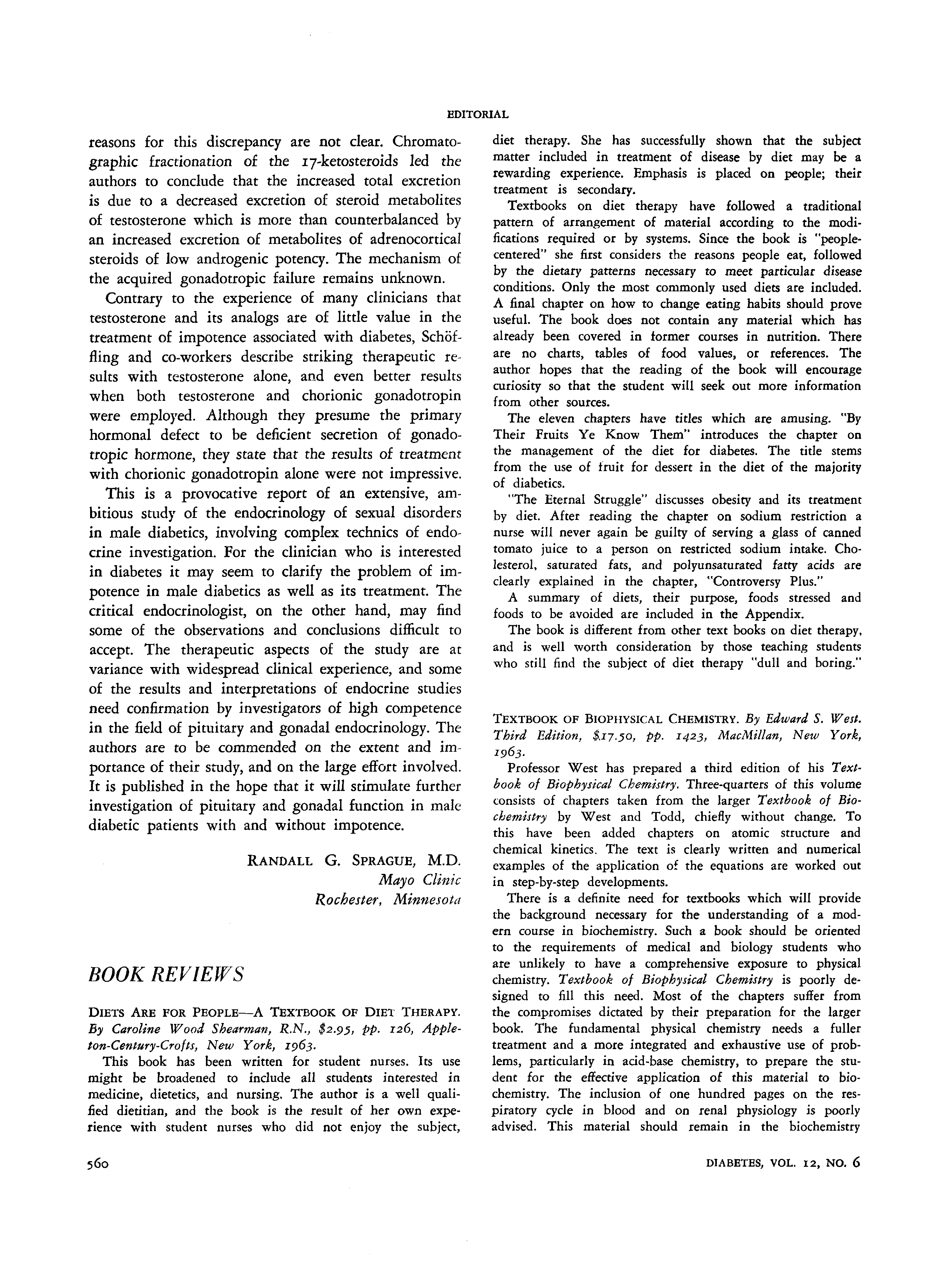 First page of Textbook of Biophysical Chemistry