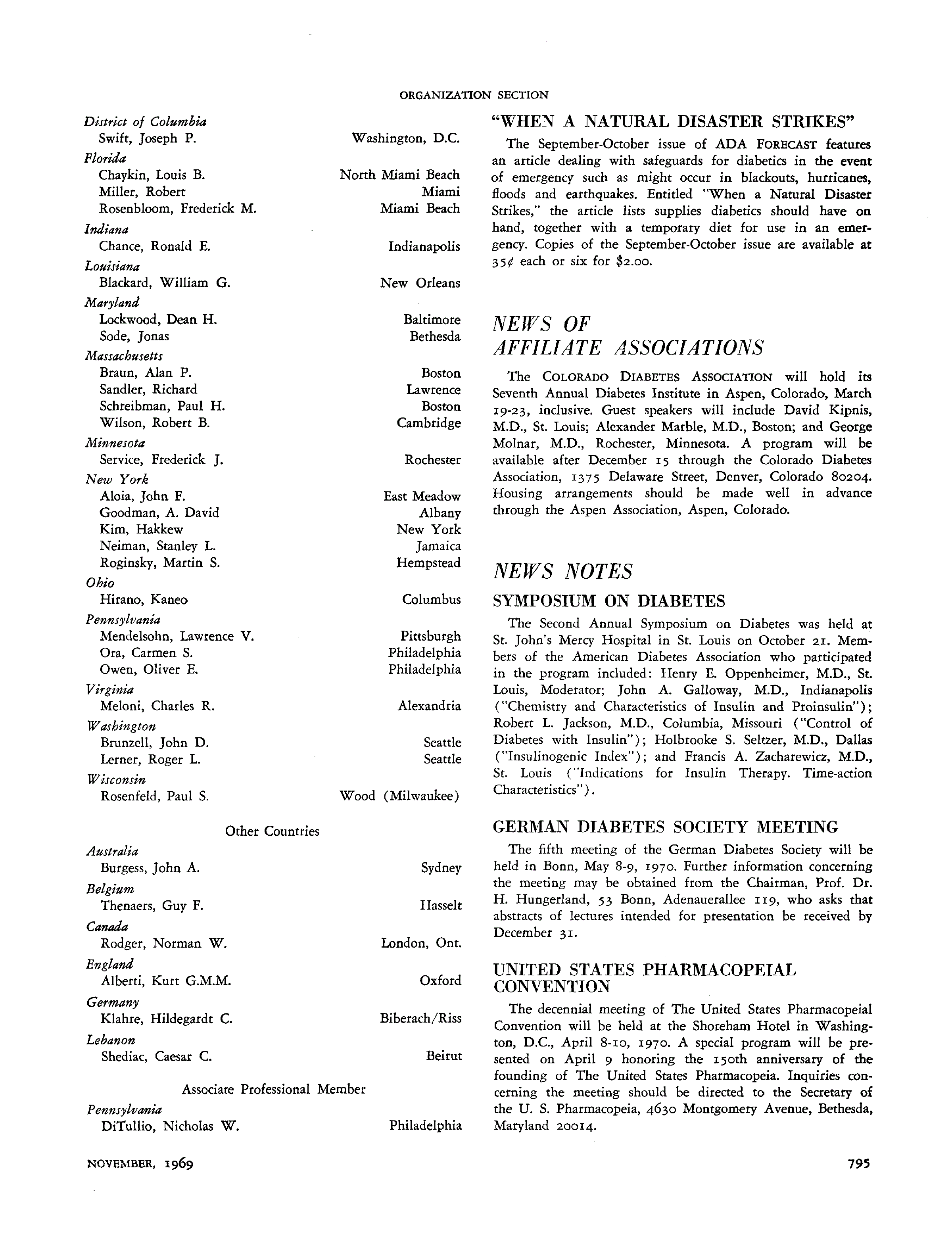 First page of News Notes