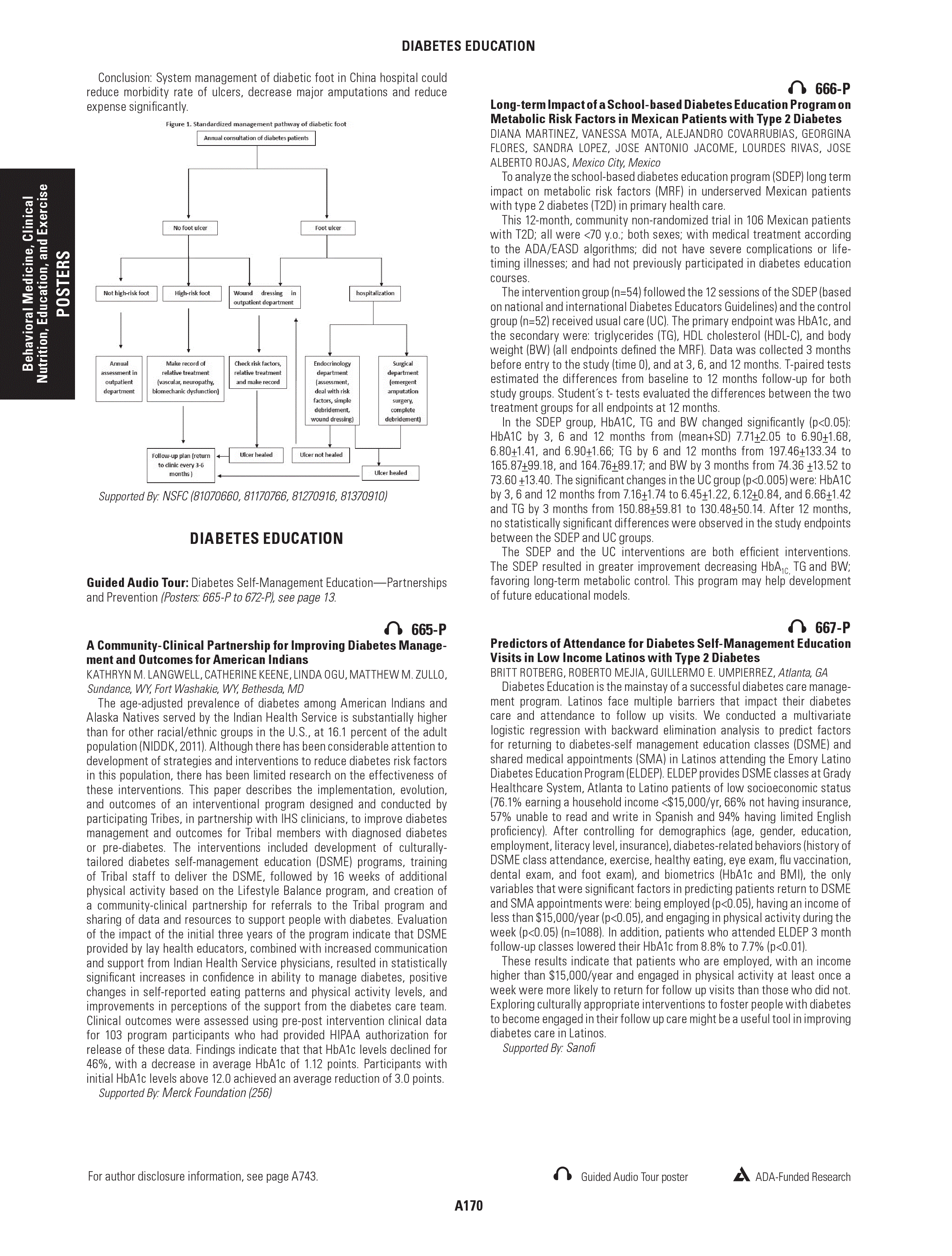 First page of Behavioral Medicine, Clinical Nutrition, Education, and Exercise
