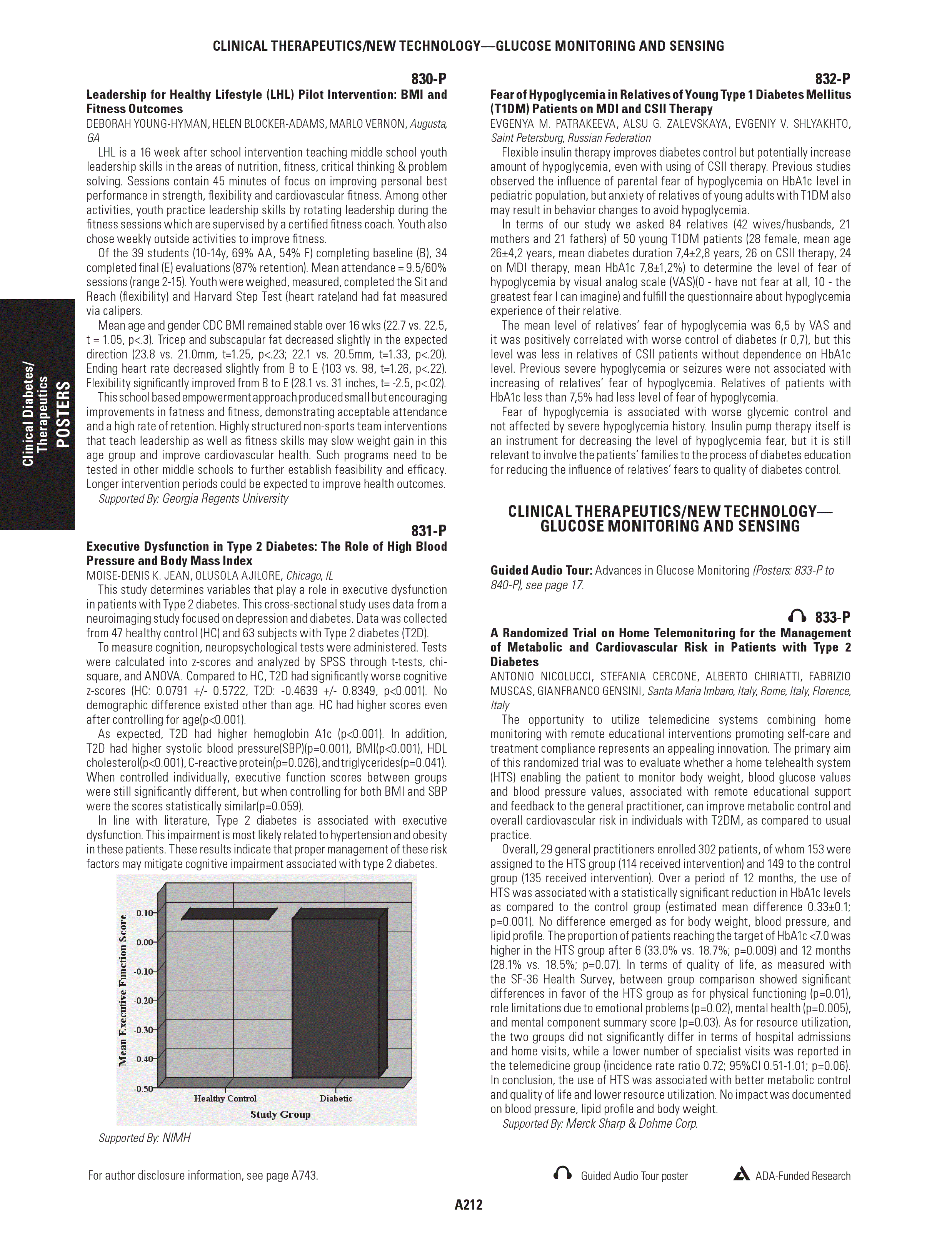 First page of Clinical Diabetes/Therapeutics