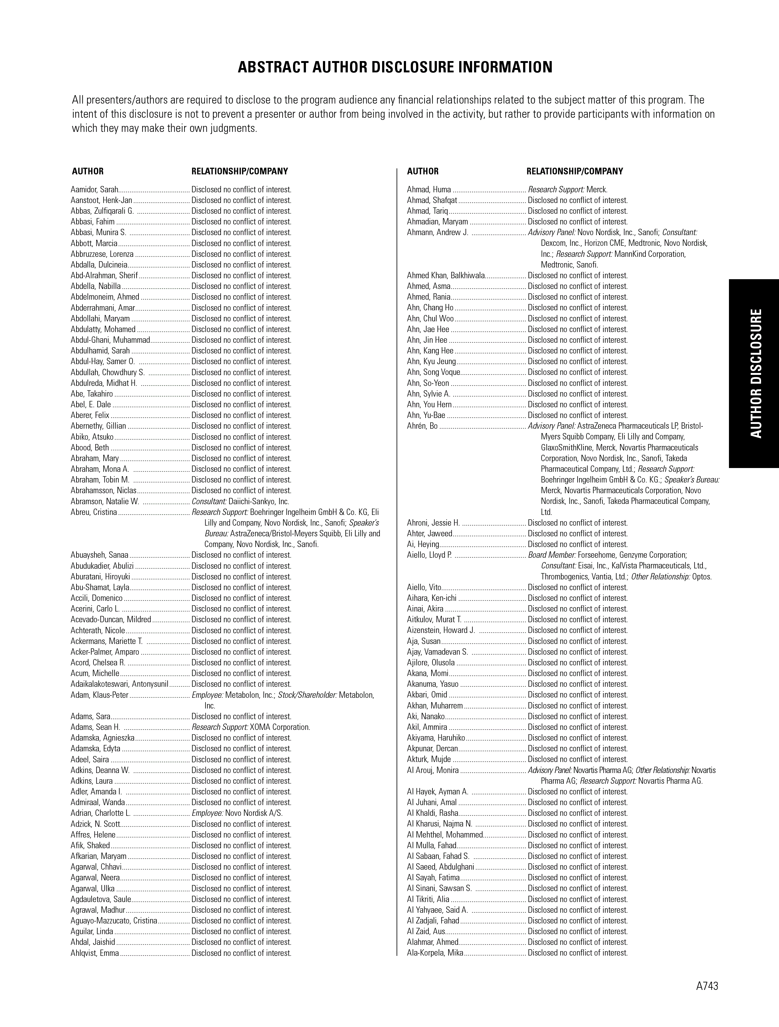 First page of Duality Info