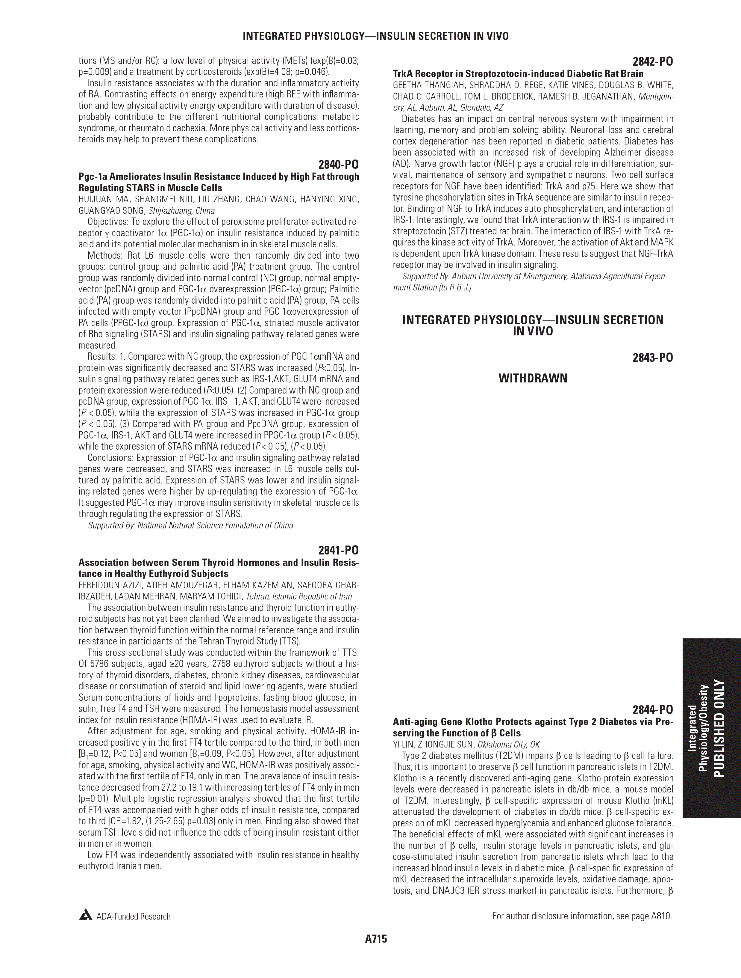 First page of Integrated Physiology/Obesity