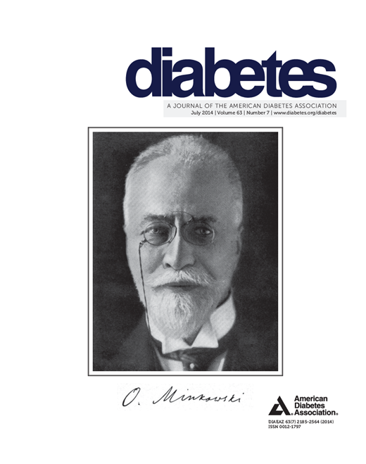 Diabetes Cover Image for Volume 63, Issue 7