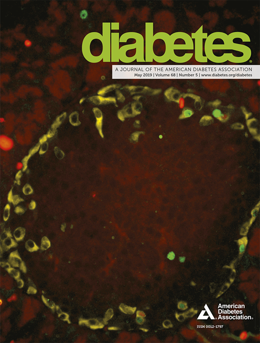 Diabetes Cover Image for Volume 68, Issue 5