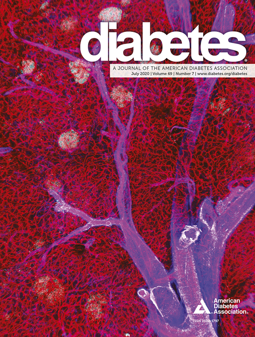 Diabetes Cover Image for Volume 69, Issue 7