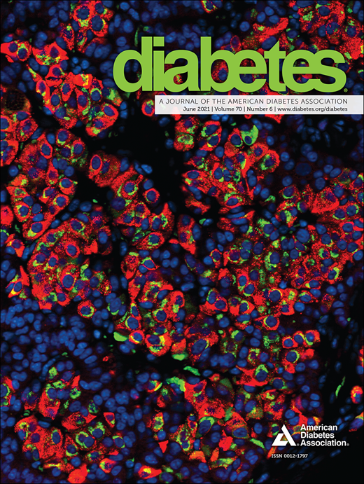 Diabetes Cover Image for Volume 70, Issue 6