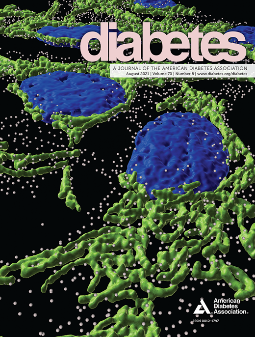 Diabetes Cover Image for Volume 70, Issue 8