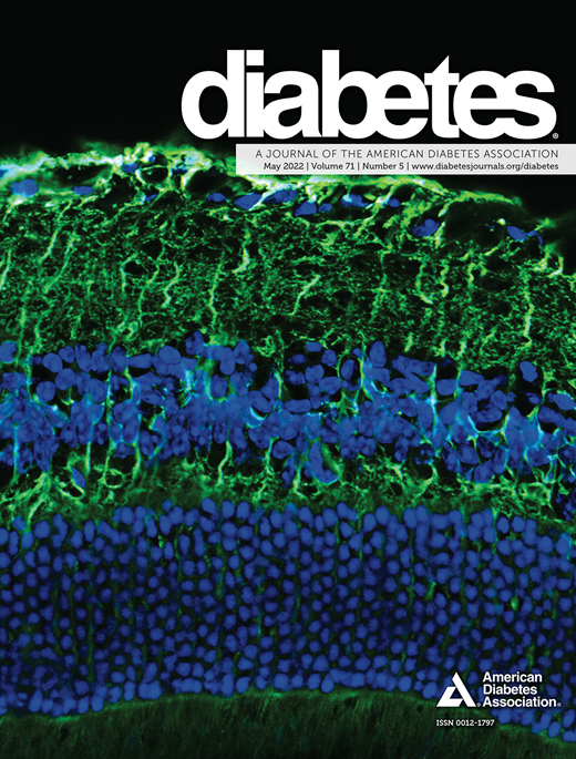 Diabetes Cover Image for Volume 71, Issue 5