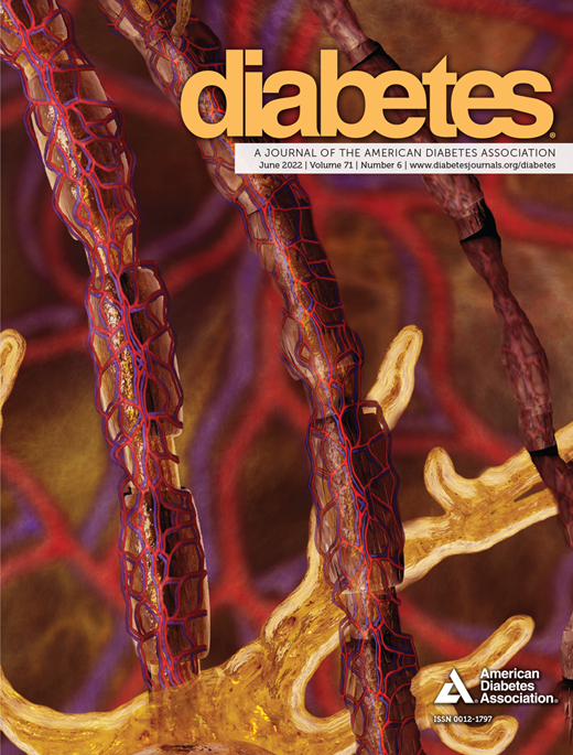 Diabetes Cover Image for Volume 71, Issue 6