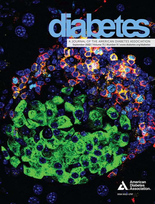 Diabetes Cover Image for Volume 71, Issue 9