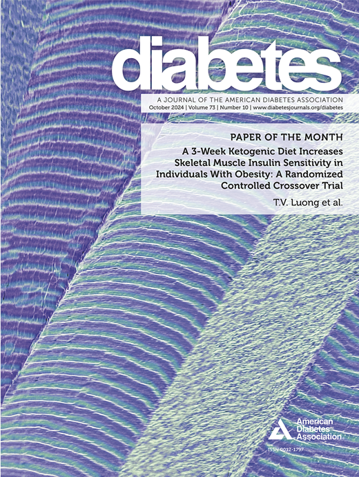 Diabetes Cover Image for Volume 73, Issue 10