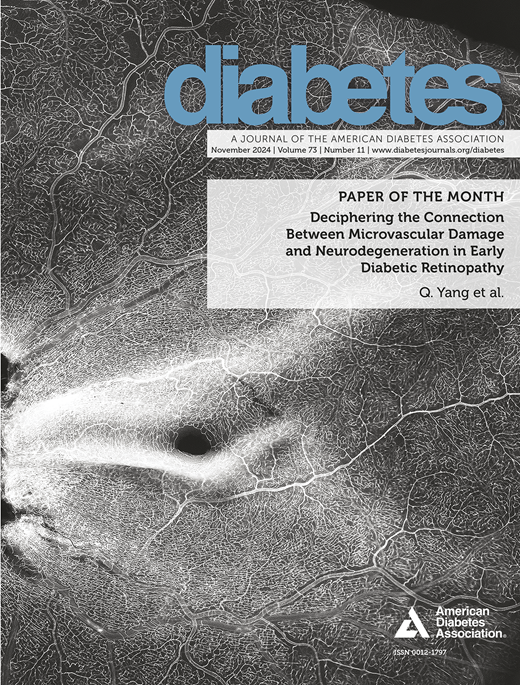 Diabetes Cover Image for Volume 73, Issue 11