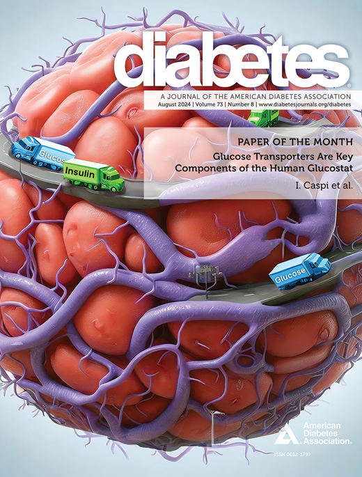 Diabetes Cover Image for Volume 73, Issue 8