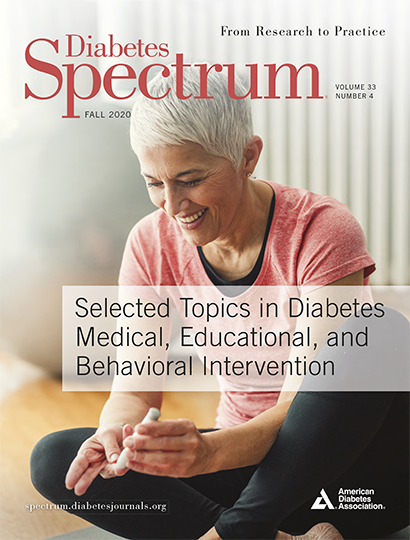 Diabetes Spectrum Cover Image for Volume 33, Issue 4