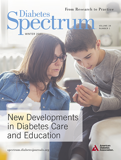 Diabetes Spectrum Cover Image for Volume 34, Issue 1