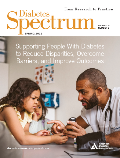 Diabetes Spectrum Cover Image for Volume 35, Issue 2